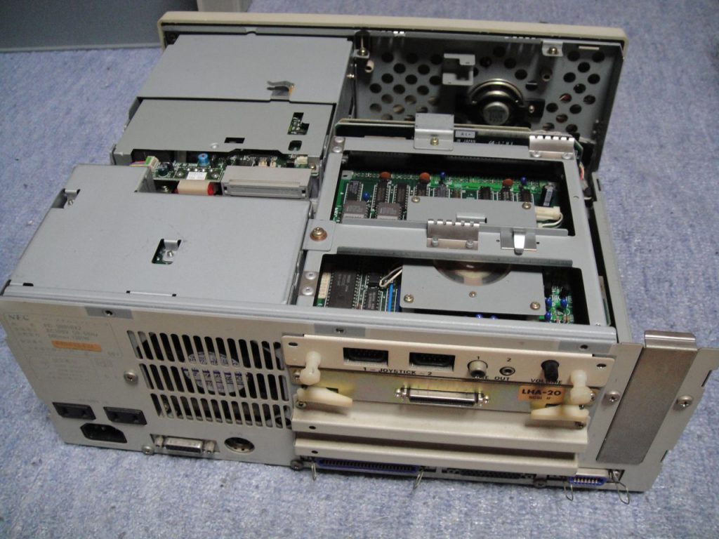 NEC PC-9801 RX2 電源ユニット修理+α – Studio zazameta blog